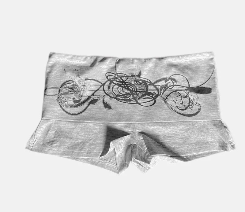 Low weist mini short